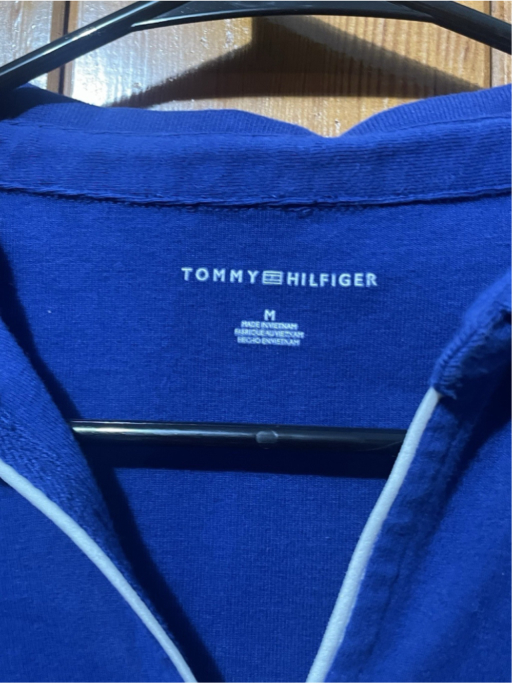 Tommy Hilfiger women's Blue short sleeve polo dress size medium - Picture 2 of 3
